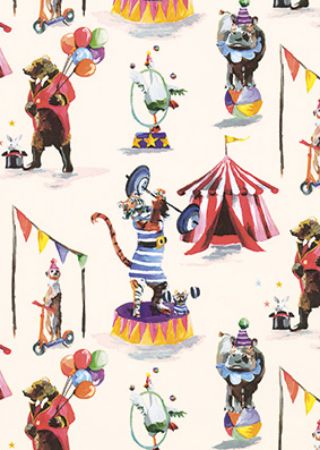 Afbeeldingen van Cadeaupapier Artline Mat 90gr Artisten 30cm 200m