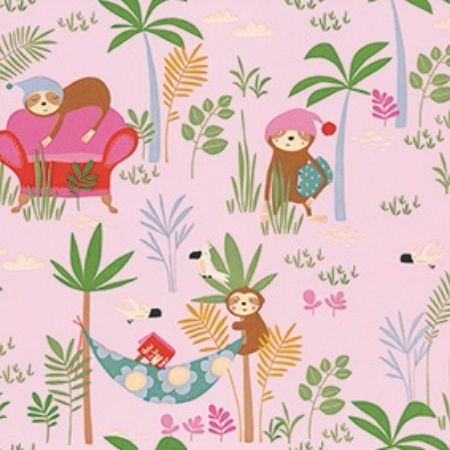 Afbeeldingen van Cadeaupapier Artline Mat 90gr Lazy 30cm 200m