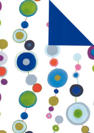 Afbeeldingen van Cadeaupapier Artline Mat 90gr Padua/Uni blauw 30cm 200m