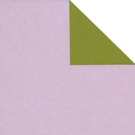Afbeeldingen van Cadeaupapier Eco Kraft wit 65gr pastel-rosé-olijf 30cm 200m