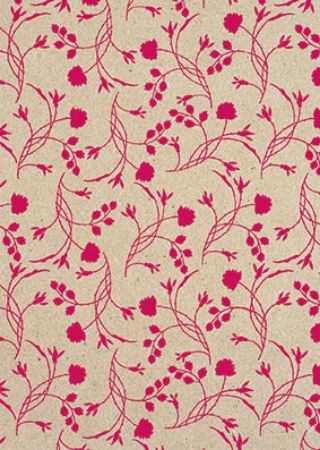 Afbeeldingen van Cadeaupapier Eco Recycling bruin 70gr Erba fuchsia 30cm 200m