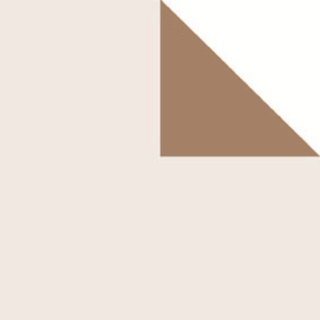 Afbeeldingen van Cadeaupapier Artline Mat 90gr parel-wit/koper 50cm 200m