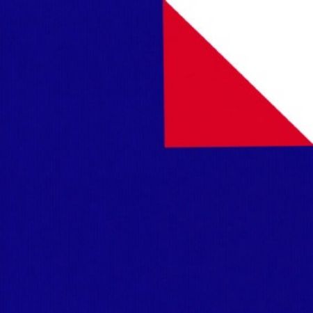 Afbeeldingen van Cadeaupapier Eco Kraft wit 65gr Uni royal red 50cm 200m