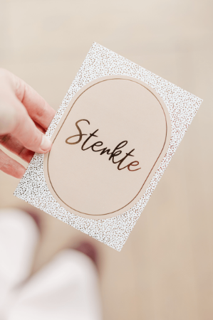 KP® Wenskaarten gevouwen - Sterkte - 5 stuks