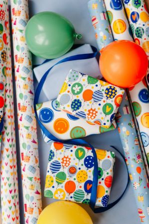  KP® Cadeaupapier 50cm 200m - Birthday balloons
