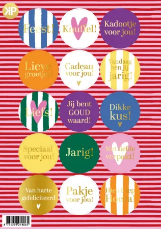 KP® A5 stickervel - Voor elk moment - 25 vellen