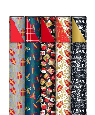 Consumentenrollen box - KP® Sinterklaas Luxe - 70cm x 2m 50rol