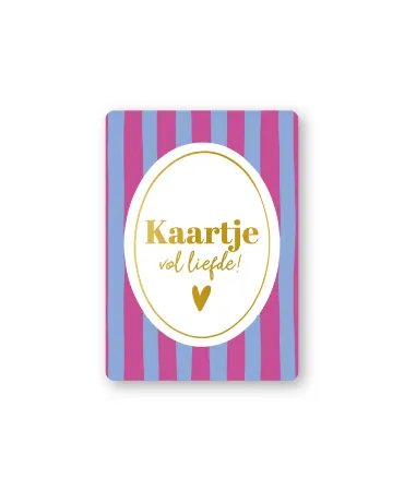 KP® Cadeaukaartjes A7 - Kaartje vol liefde, 25 stuks