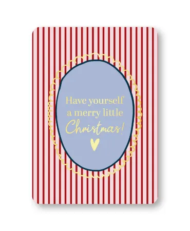 KP® Wenskaarten A6 - Have yourself a merry little Christmas - 10 stuks