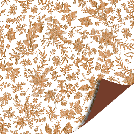 Afbeeldingen van KP® Cadeaupapier 50cm 100m - Autumn nature