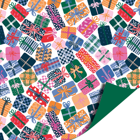 Afbeeldingen van KP® Cadeaupapier 30cm 100m - Kadootjes