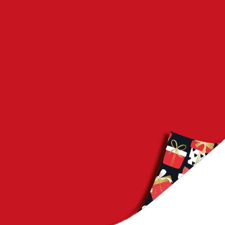 Afbeeldingen van KP® Cadeaupapier 70cm 100m - Kadootjes feest zwart