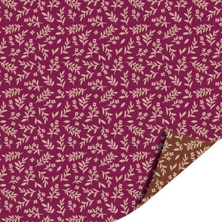 Afbeeldingen van KP® Cadeaupapier 50cm 100m - Luxury flowers