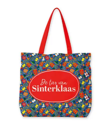 KP® Canvas tas - De tas van Sinterklaas 48x15x38cm