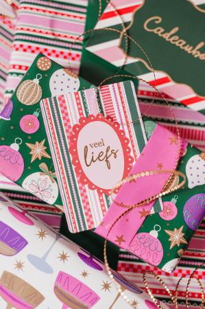 KP® Cadeaukaartjes A7 - Veel liefs, 25 stuks