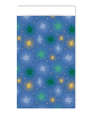 KP® Cadeauzakjes 17x25cm Stargazing blue 250st