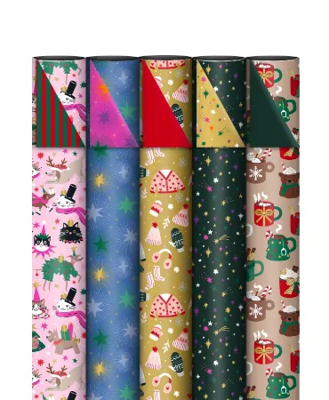 Consumentenrollen box - KP® Christmas Party - 70cm x 2m 50rol
