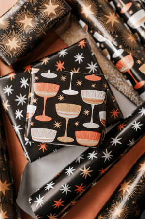Consumentenrollen box - KP® Luxury Christmas - 70cm x 2m 50rol