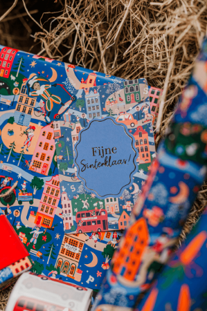 KP® Wenskaarten A6 - Fijne Sinterklaas - 10 stuks
