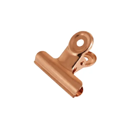Bulldog clips koper, small 30mm, 50st