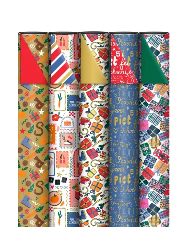 Consumentenrollen box - KP® Sinterklaas pret - 70cm x 2m 50rol