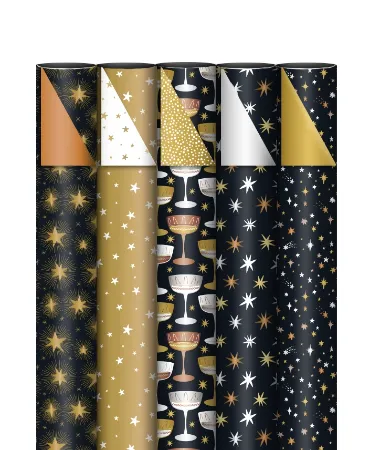 Consumentenrollen box - KP® Luxury Christmas - 70cm x 2m 50rol