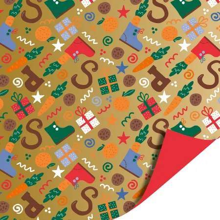 Afbeeldingen van KP® Cadeaupapier 50cm 100m - Schoencadeautje
