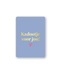 Afbeelding voor categorie Cadeaukaartjes